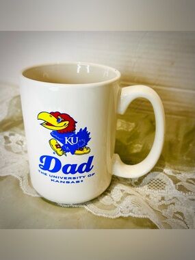 Kansas Jayhawks Mug - KU Dad